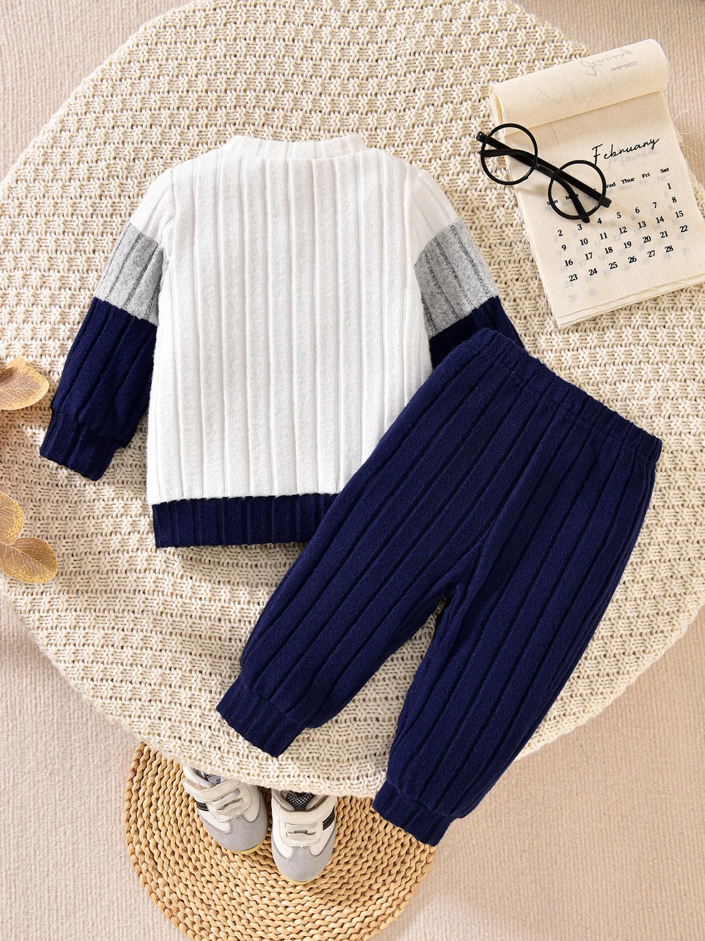 VISgogo 0-3 Years Boys Long Sleeves set