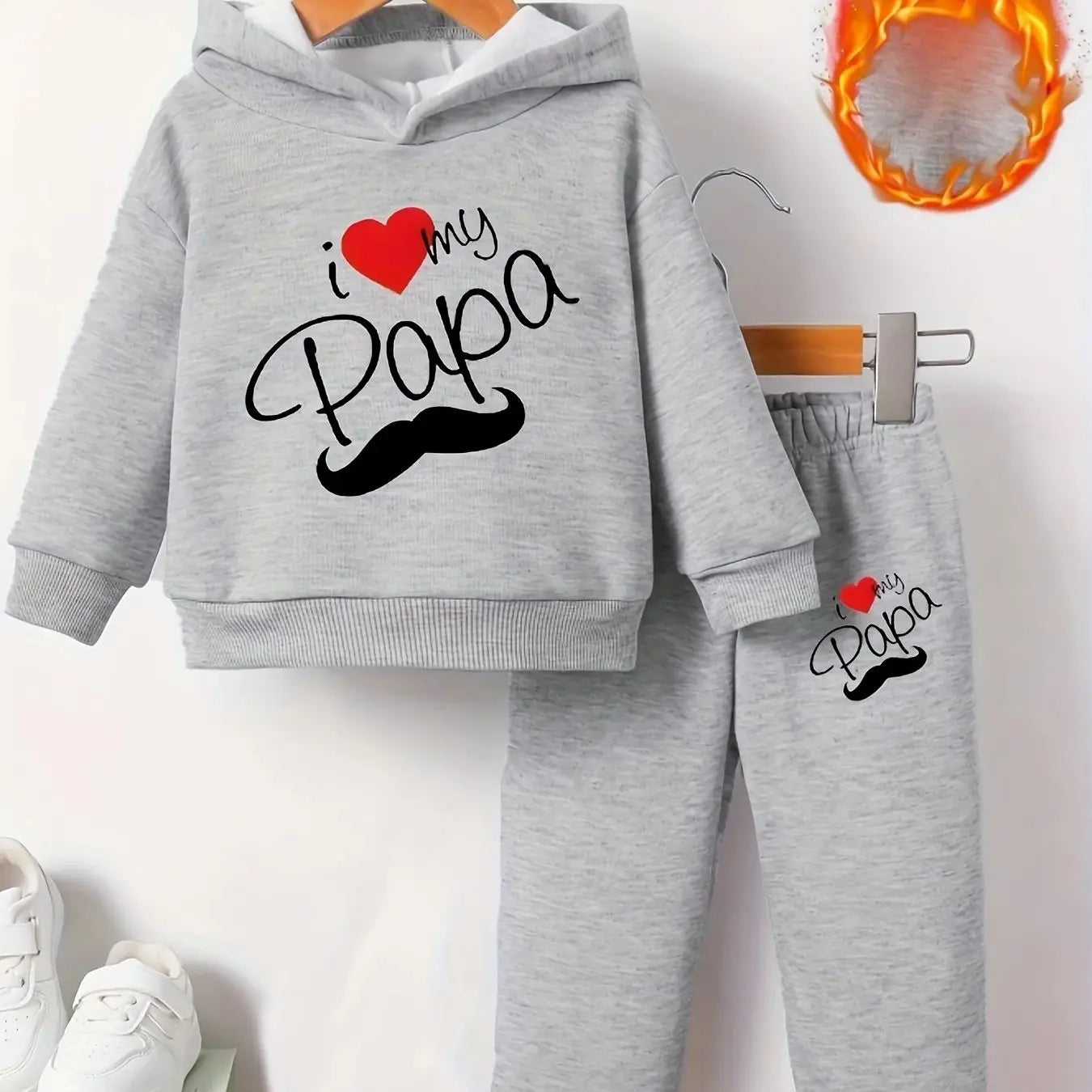 Baby Boy Long Sleeve Fleece Hoodie