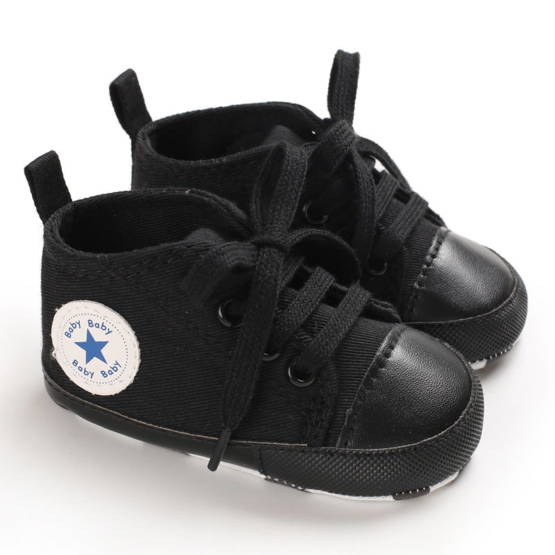 Soft Sole Canvas Baby Shoes for Toddlers