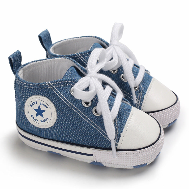 Soft Sole Canvas Baby Shoes for Toddlers