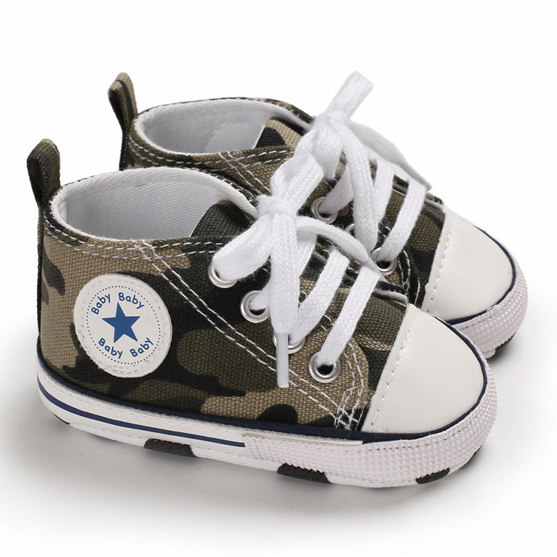 Soft Sole Canvas Baby Shoes for Toddlers