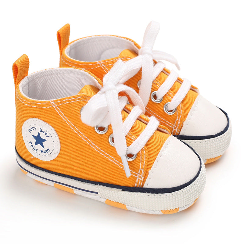 Soft Sole Canvas Baby Shoes for Toddlers