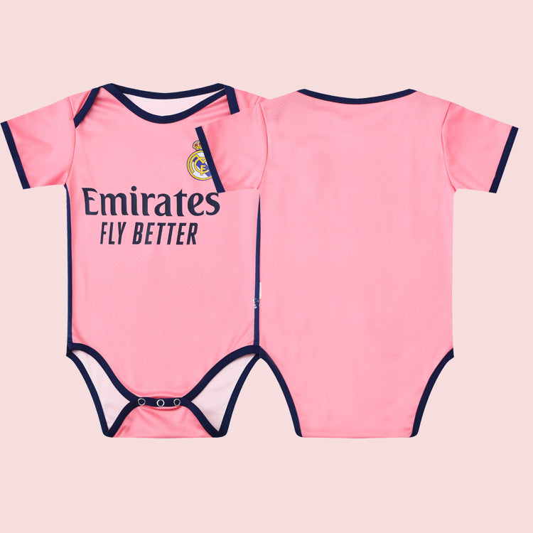 Miami Pink Baby Football Onesie