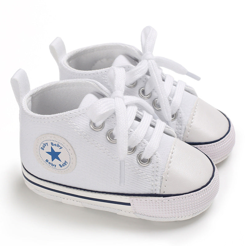 Soft Sole Canvas Baby Shoes for Toddlers