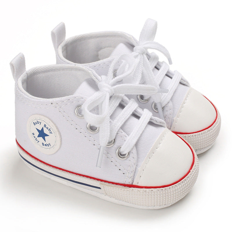 Soft Sole Canvas Baby Shoes for Toddlers
