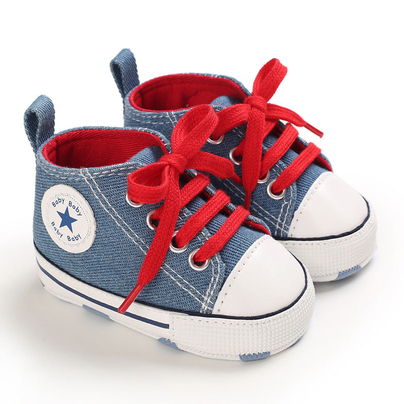 Soft Sole Canvas Baby Shoes for Toddlers