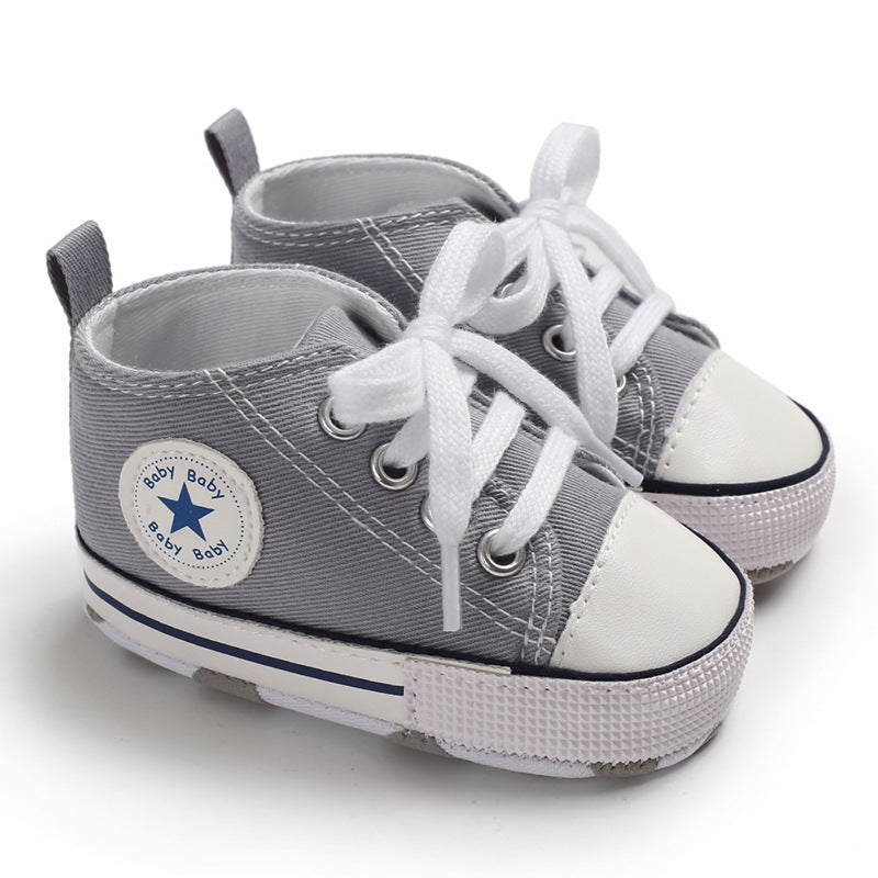 Soft Sole Canvas Baby Shoes for Toddlers