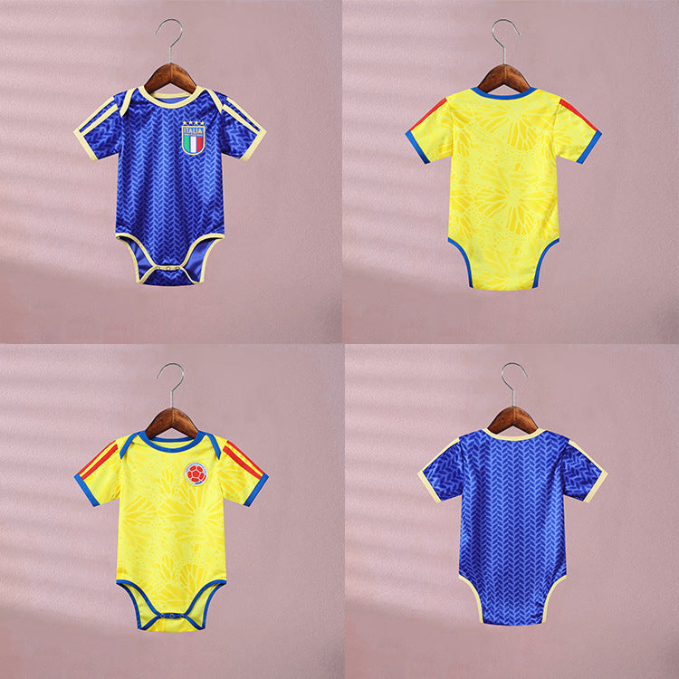 Miami Pink Baby Football Onesie