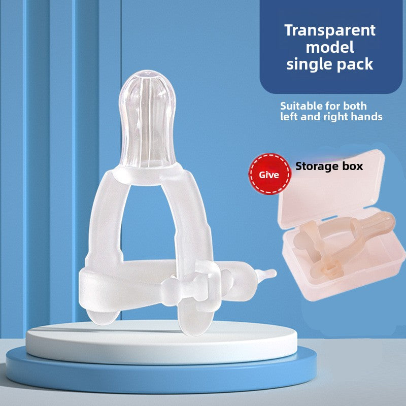 Silicone Baby Thumb Guard Teething Aid