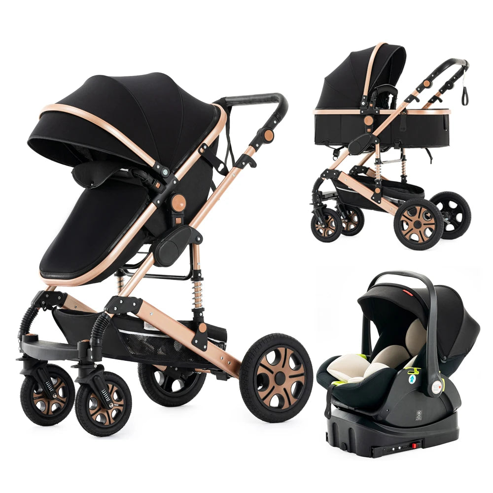 Baby Travel Stroller Combo