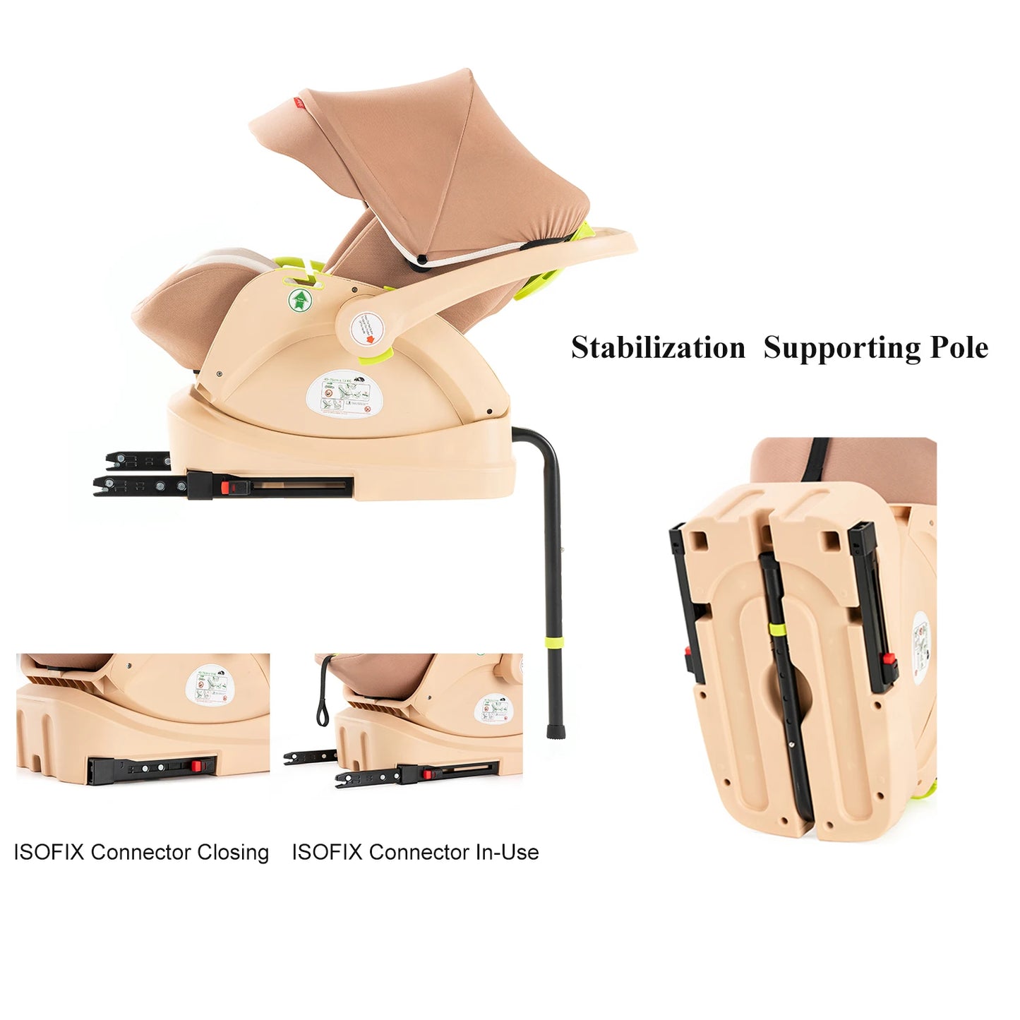Baby Travel Stroller Combo