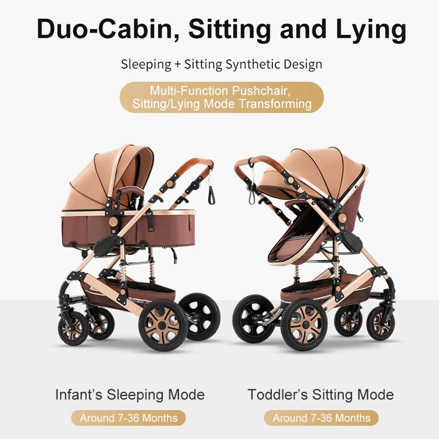 Baby Travel Stroller Combo