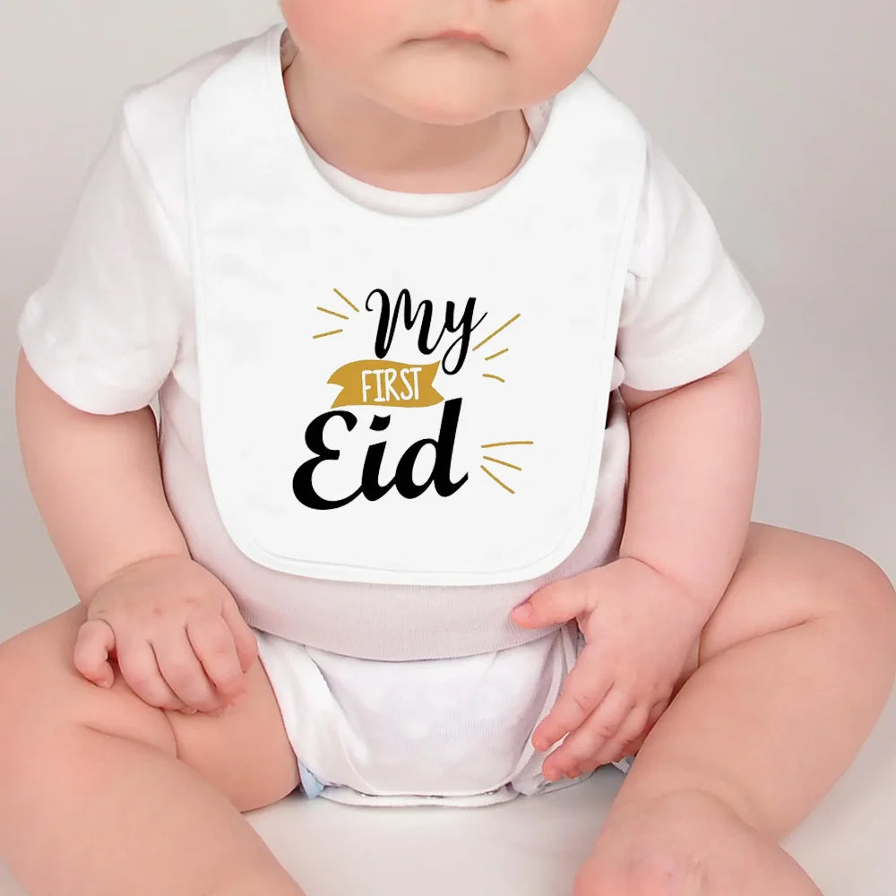 My First Eid Baby Bib (Islamic Iftar Newborn Gift )
