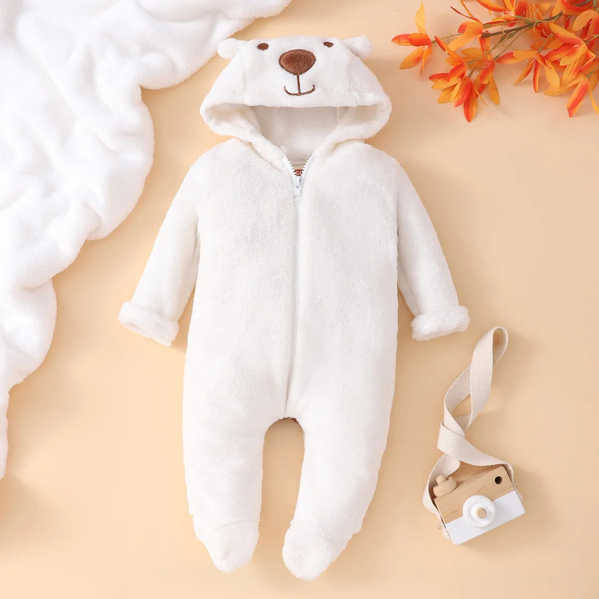 Baby Clothes for Newborn Foot-wrapped Onesie