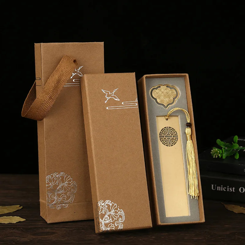 Metal Brass Engraved Classical Gifts Tassel Design