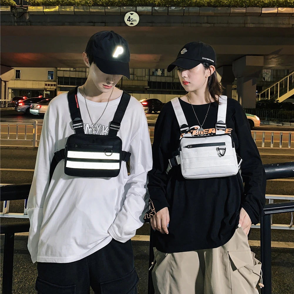 Unisex anti-theft Chest Bag Oxford Cloth