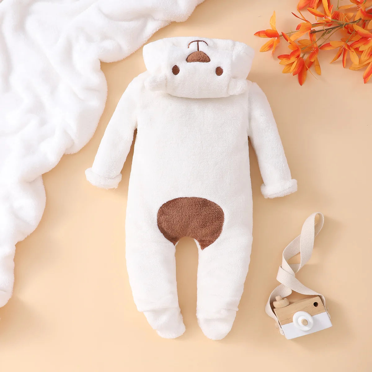 Baby Clothes for Newborn Foot-wrapped Onesie