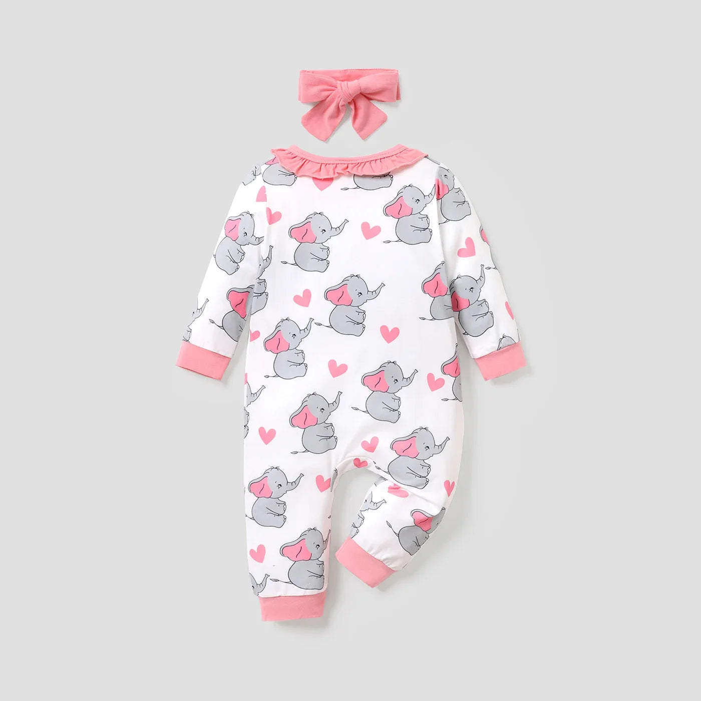 Snap-up Baby Jumpsuit Soft and Comfortable