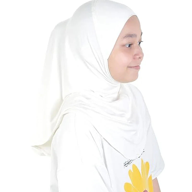 Girls Practical Hijab for 2 to 6 years old