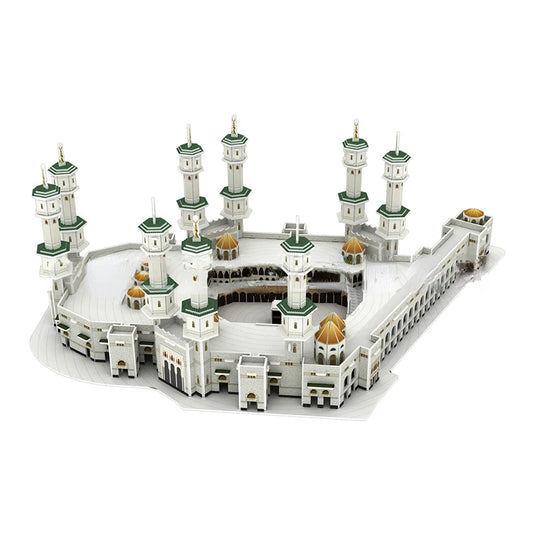 MOC Mecca Mosque 3D Saudi Arabian Architecture Model DIY Puzzle Toy