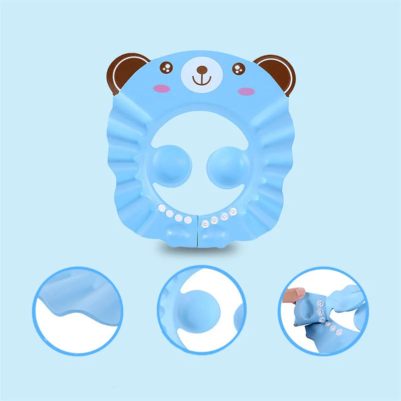 Soft Baby Shower Cap