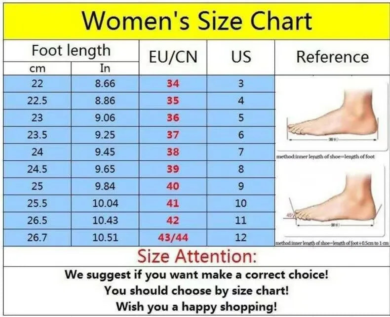 Plus Size 35-44 Leather Shoes for Women