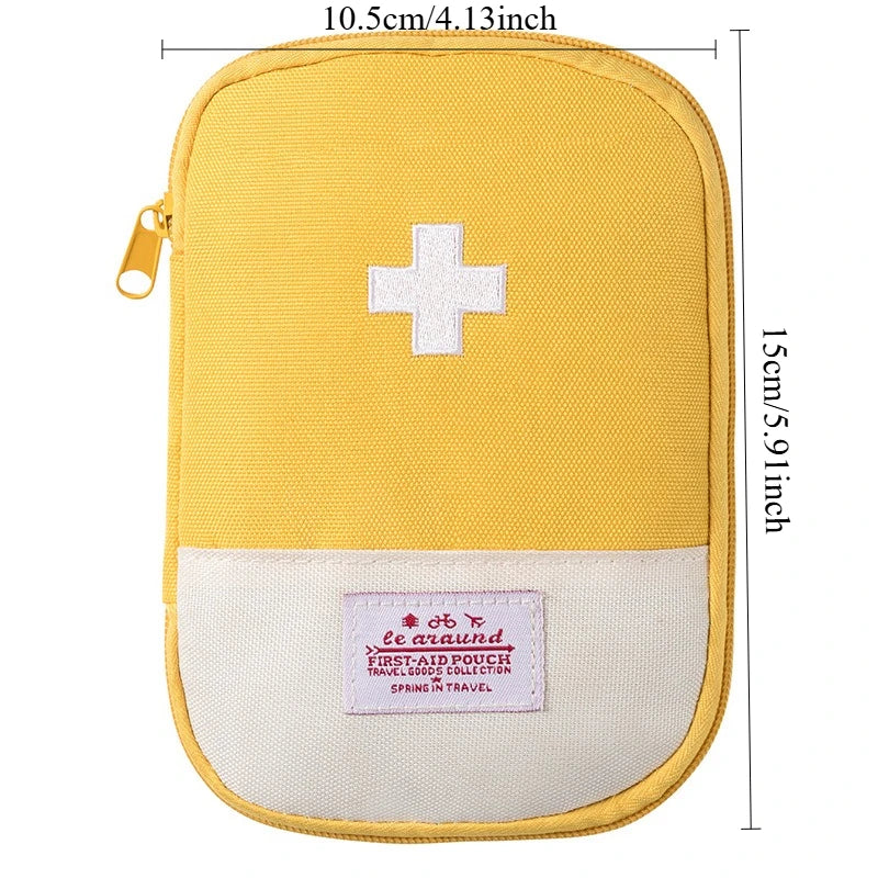 Portable First Aid Kit Essential for Business Trips (EMPTY!)
