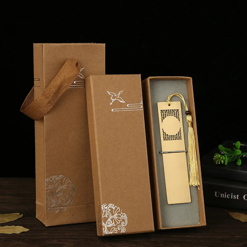 Metal Brass Engraved Classical Gifts Tassel Design