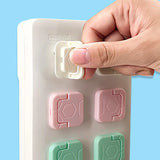 Cache-prise de protection pour bébé contre les chocs électriques à deux broches