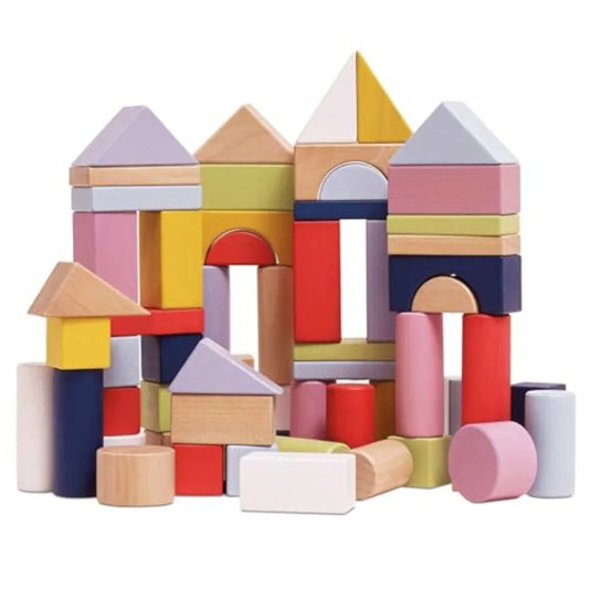 Development building stackable quality woodToy - Suitable for 12 Months +