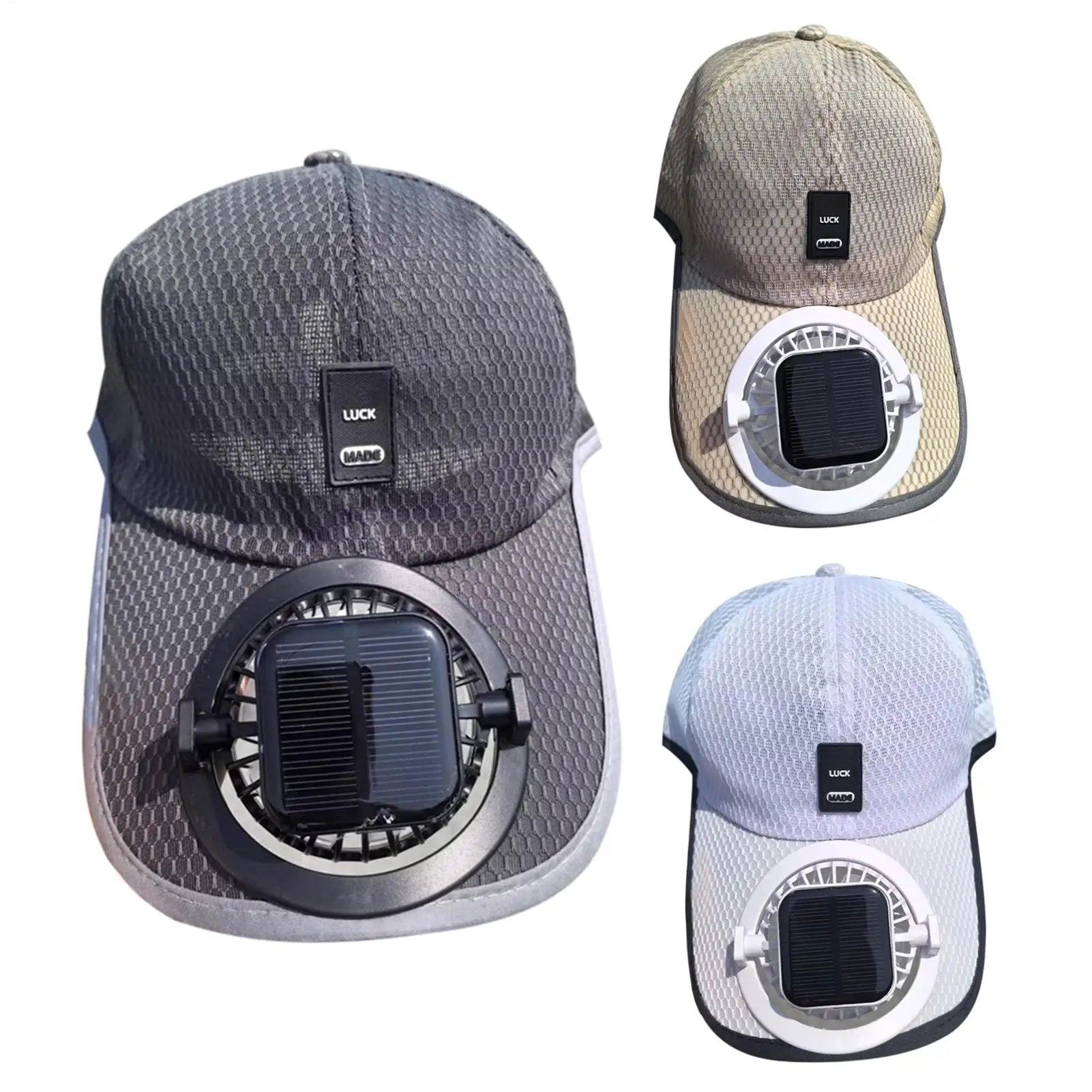Men & Women Fan  rechargeable solar Fan