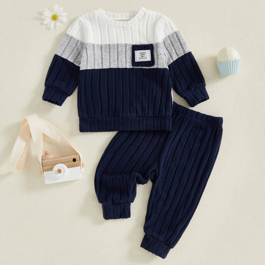 VISgogo 0-3 Years Boys Long Sleeves set