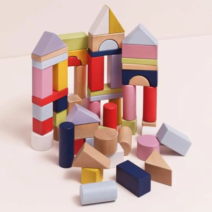 Development building stackable quality woodToy - Suitable for 12 Months +