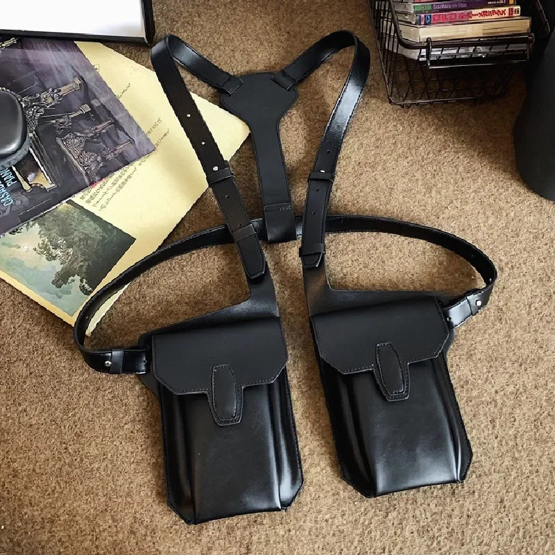 Multi-function Leather Storage bag.