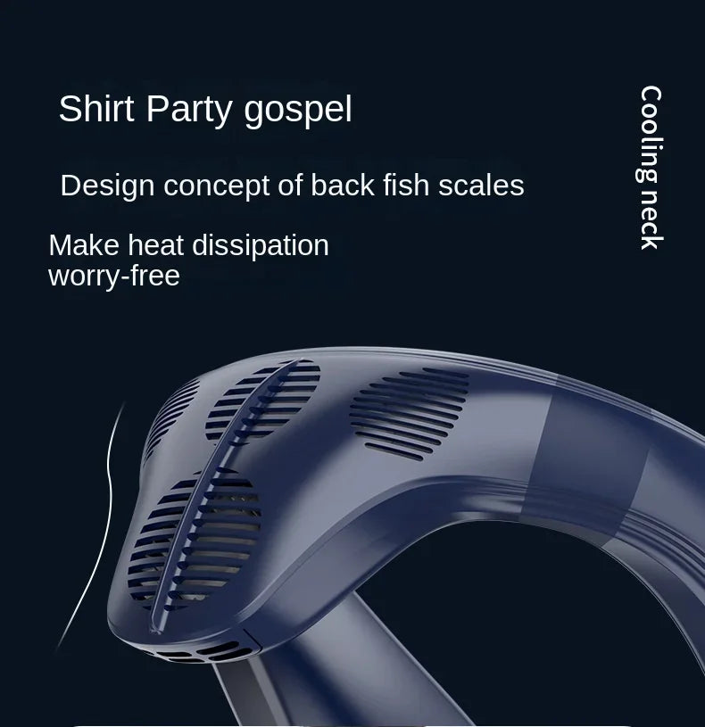 Powerful  Rechargeable Cooling  Neck Air Conditioner