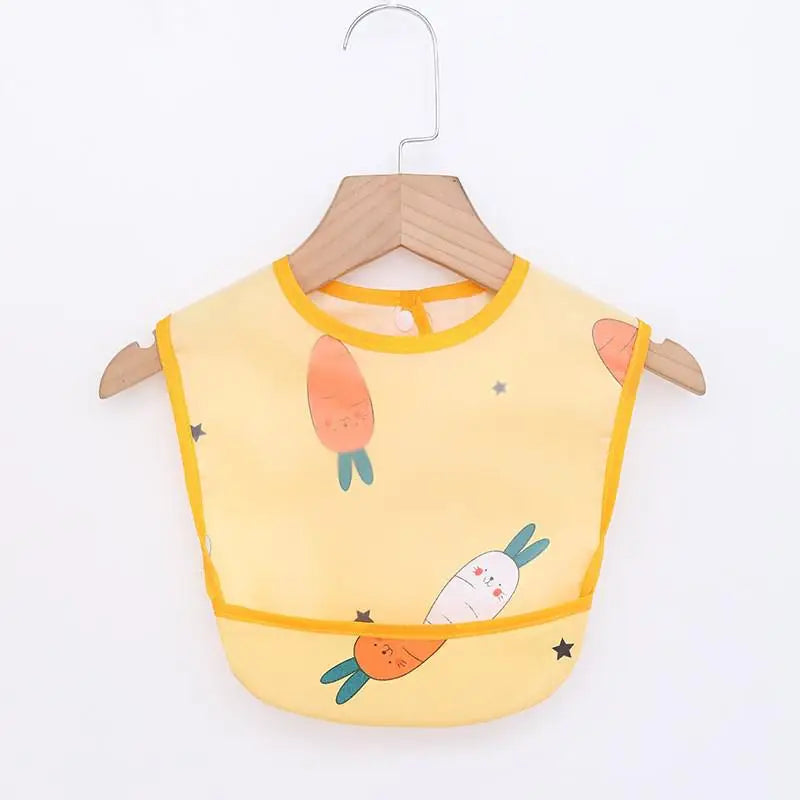 Baby & Toddler Waterproof Feeding Bib Apron  (long sleeves)