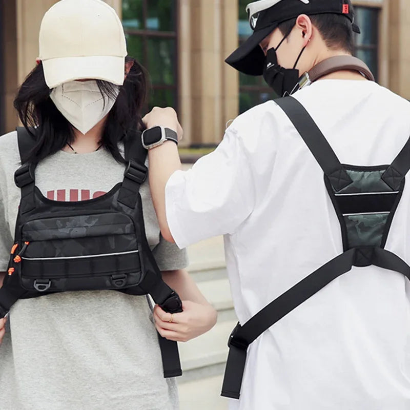 Secured Front Chest Bag for men & women