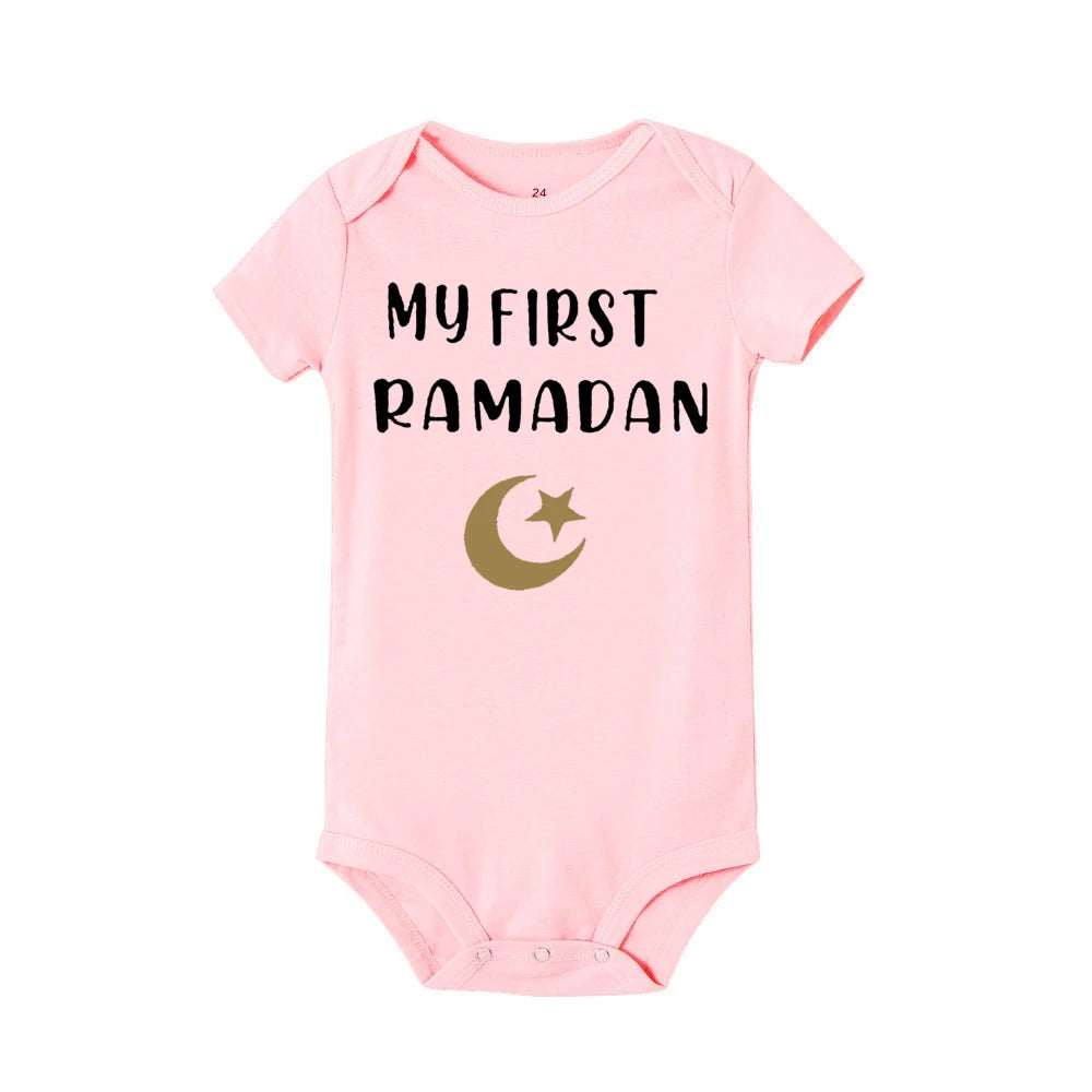 My First Eid Ramadan Baby Romper Jumpsuit
