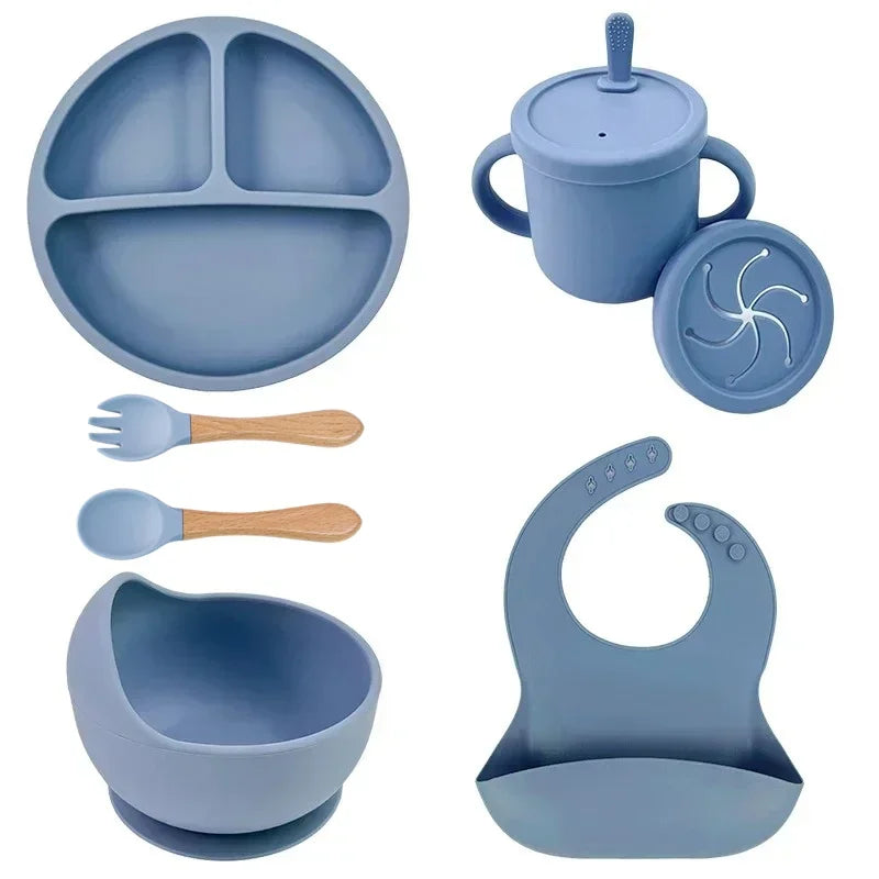 Food Grade Silicone Baby  Bowl Set