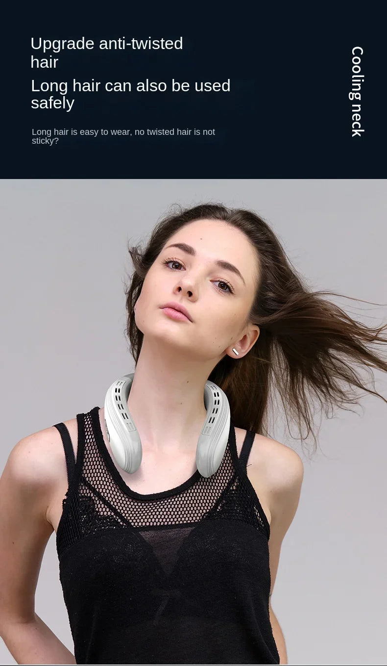 Powerful  Rechargeable Cooling  Neck Air Conditioner
