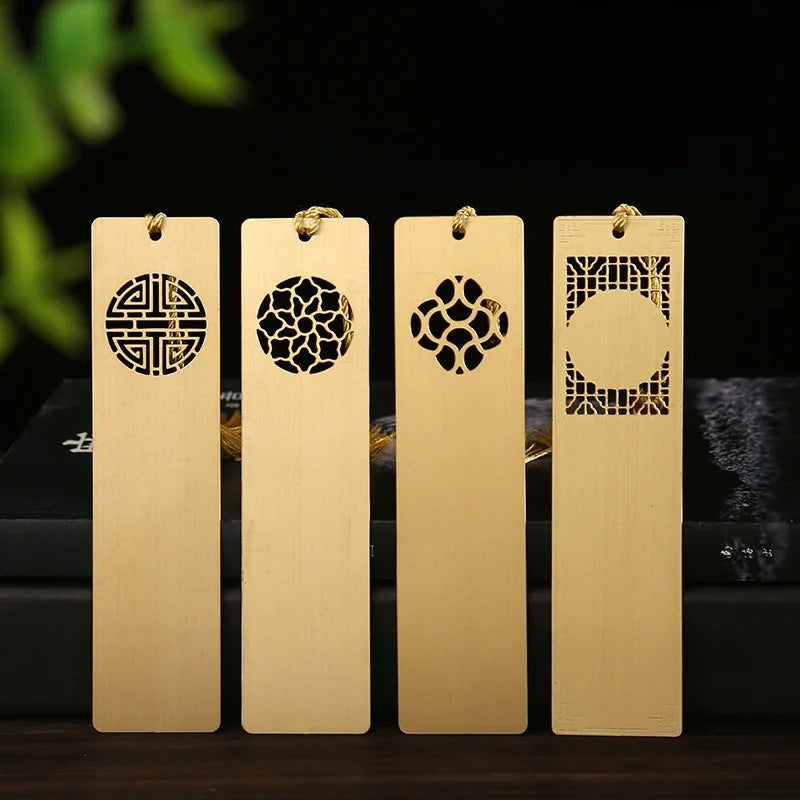 Metal Brass Engraved Classical Gifts Tassel Design