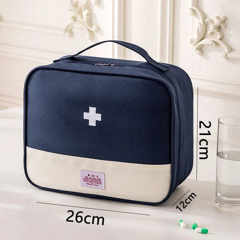 Portable First Aid Kit Essential for Business Trips (EMPTY!)