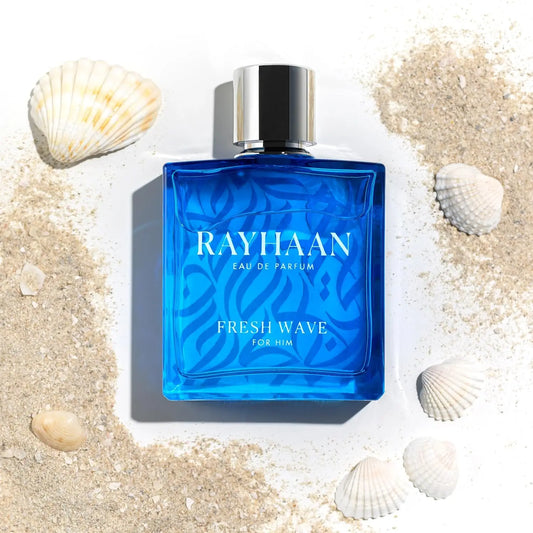 RAYHAAN Fresh Wave for Men Eau de Parfum Spray, 3.4 Ounce