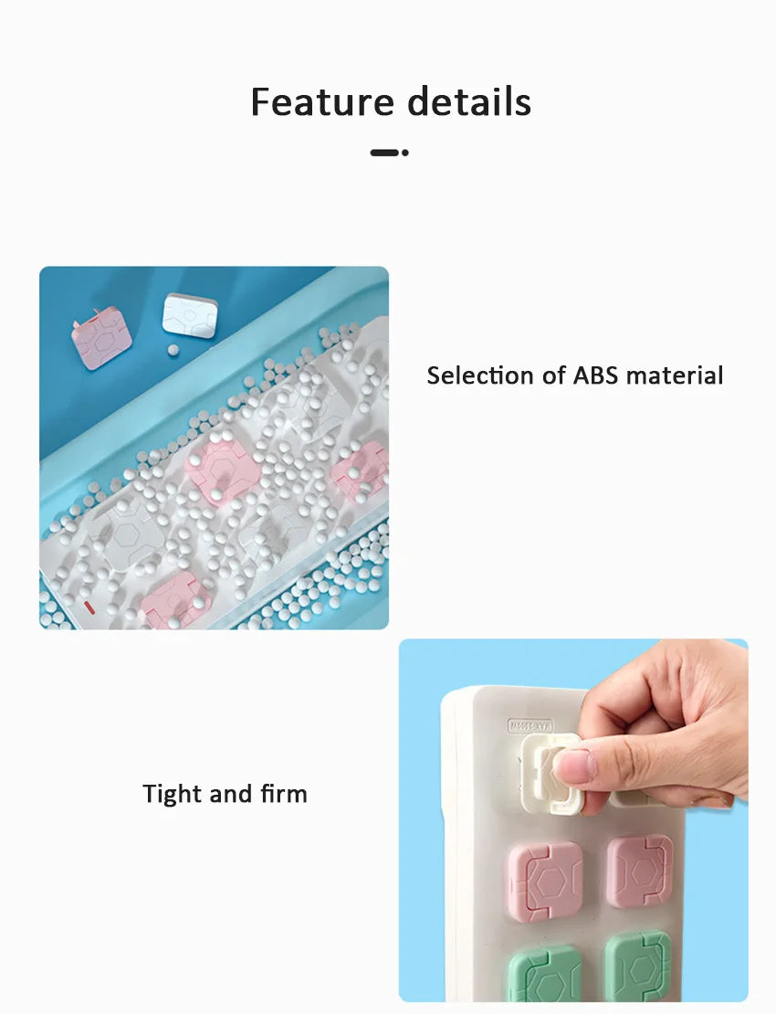 Two-pin Socket Holes Baby Anti-electric Shock Protection Cover