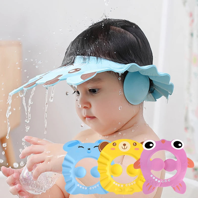 Soft Baby Shower Cap