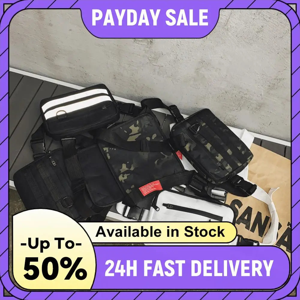 Unisex anti-theft Chest Bag Oxford Cloth