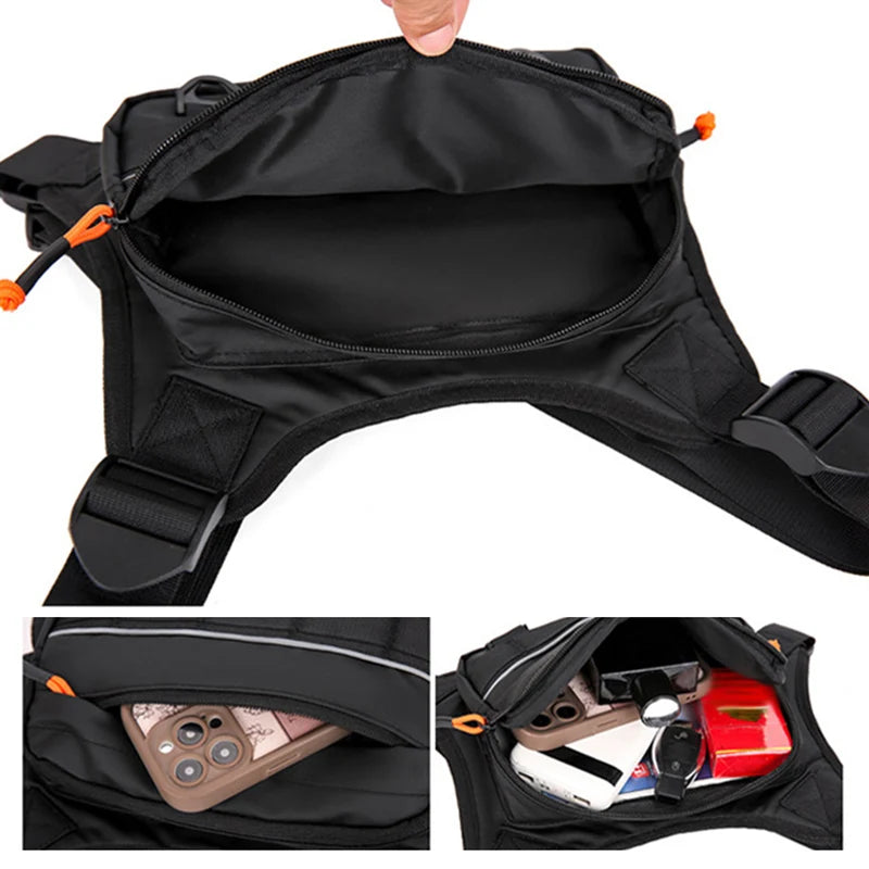 Secured Front Chest Bag for men & women