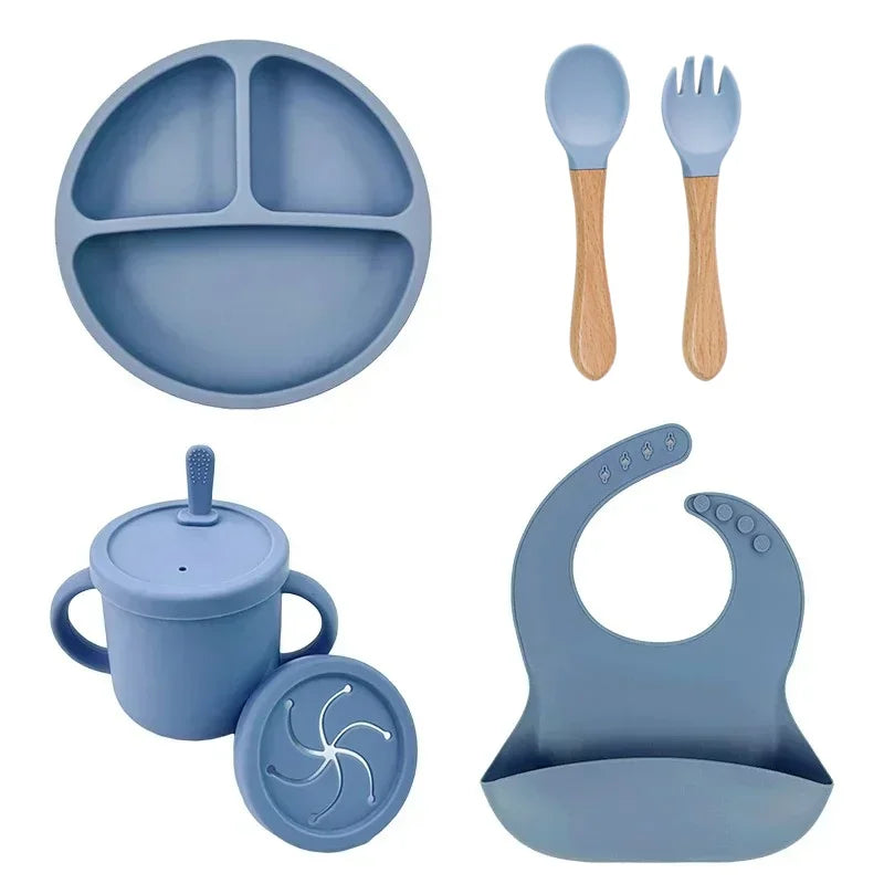 Food Grade Silicone Baby  Bowl Set