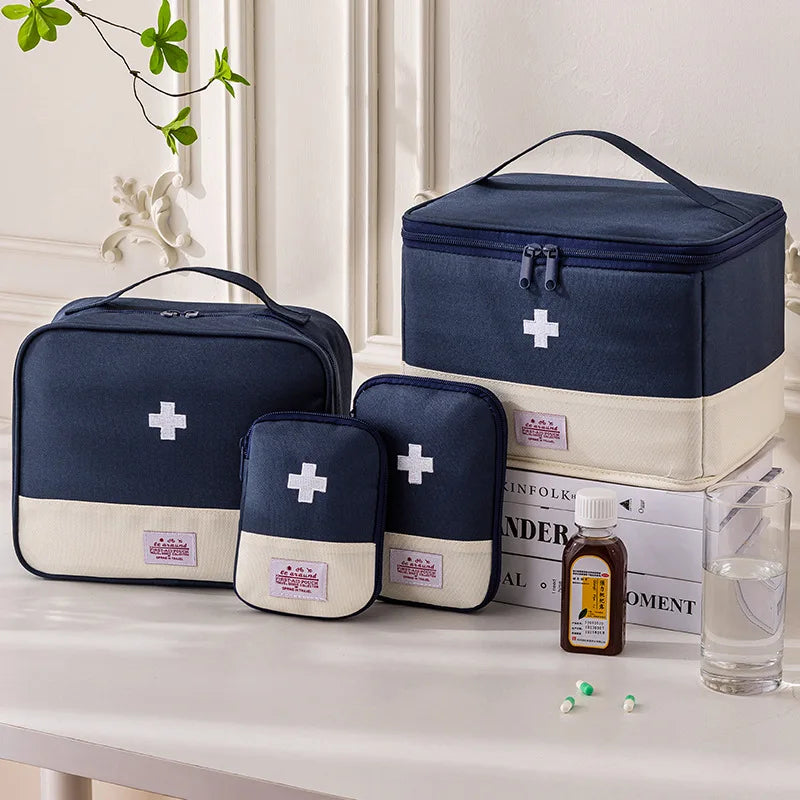 Portable First Aid Kit Essential for Business Trips (EMPTY!)