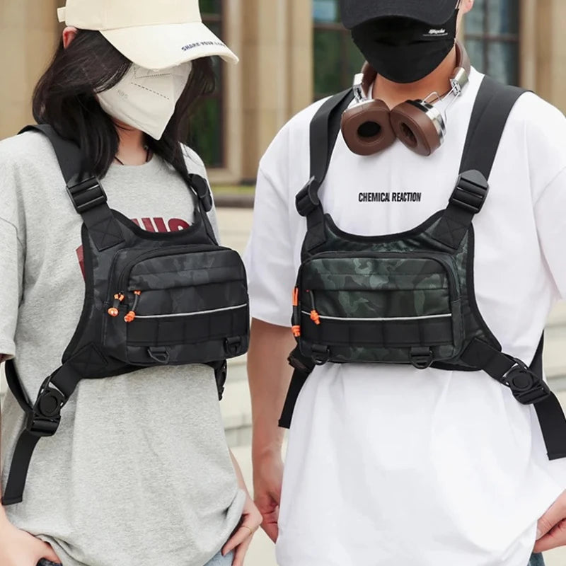 Secured Front Chest Bag for men & women